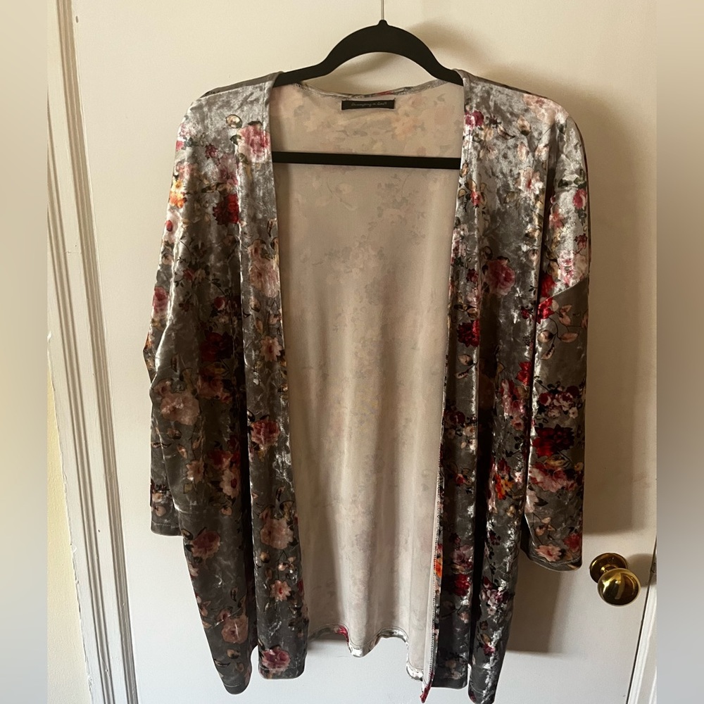 Velvet Short Duster